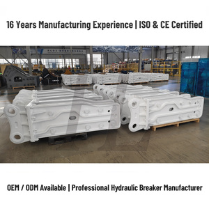 Équipement de démolition de fondations de type supérieur SB40, marteau hydraulique brise-roche pour excavatrices de 4 à 7 tonnes HX55A R55 - Product Image 5