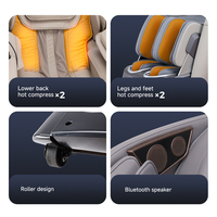 Fauteuil de massage intelligent Zhouqi à rail SL pour tout le corps, avec fonction tactile, vente en gros, fauteuil de massage Shiatsu de luxe à gravité zéro pour la maison