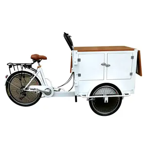 TUNE Multi Function Electric/Pedal Beer Trike Fast Food Ice Cream Coffee Bike Kiosk
