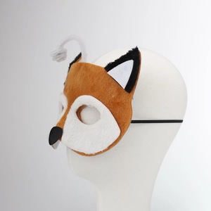 Máscaras de animales de dibujos animados para Halloween, máscaras con LED, León, zorro, <span class=keywords><strong>mapache</strong></span>, Pantera Rosa, Panda, gallo, unicornio, DIY para niños - Product Image 5