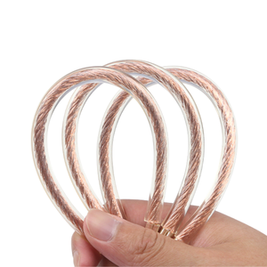 Dây đồng nhiều sợi nối đất 8AWG tùy chỉnh, 10mm², bọc nhựa trong suốt, kiểu dệt - Product Image 3