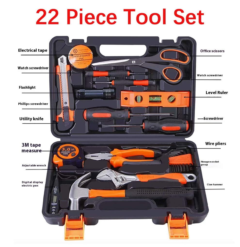 Ensembles d'outils à main de 22 pièces
