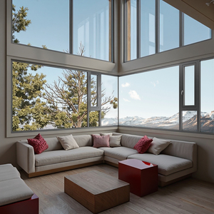 Cửa sổ nhôm tiêu chuẩn Mỹ nghiêng & xoay cửa sổ biệt thự cách âm dự án phá vỡ nhiệt cửa sổ nhôm - Product Image 2