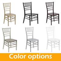 Chaises Chiavari en résine dorées empilables pour hôtels, banquets, événements et mariages – Vente en gros à prix réduit