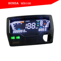 Ensemble de compteur de vitesse, odomètre et tachymètre pour moto Honda Vin100 CD100 CD70, compteur numérique LED