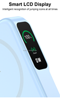 Chargeur de téléphone magnétique portable avec écran d'affichage 10000mAh