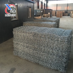 Gabions galvanisés robustes à triple torsion, maille de gabion 3x1x1, boîte de gabion pour bords de rivière - Product Image 3