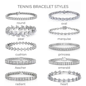 CVD HPHT Lab Grown Diamond Tennis <b>Bracelet</b> IGI Certified 9k 14k 18k Solid Gold Eternity Link Fine Jewelry - Product Image 3