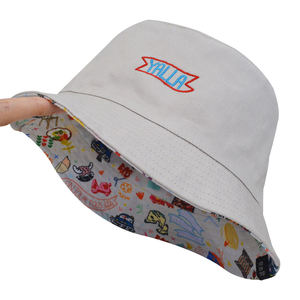 Sombrero de Pescador Reversible al por Mayor con Bordado 3D, Gorra de Doble Cara para Viajes al Aire Libre y Pesca con Ala Ancha - Product Image 3