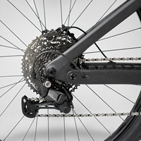 Vélo de montagne électrique 4LEAF CEF69 en carbone avec moteur Bafang M510, débattement Enduro de 180 mm et batterie de 835 Wh