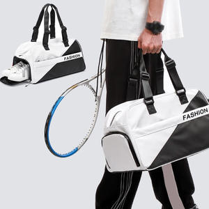 Sac de voyage unisexe en gros personnalisé, grande capacité, léger, sac de sport, sac bandoulière imperméable avec doublure en polyester, sac de sport - Product Image 2