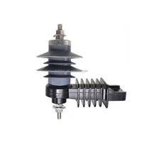 Parafoudre Shuangfeng en caoutchouc silicone à oxyde de zinc avec boîtier polymère 12kV/15kV/24kV/30kV/36kV pour protection contre la foudre