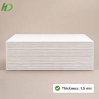 Sous-verres en carton vierge absorbant l'eau 1545x1000mm, en vrac, personnalisables avec logo, en pâte absorbante pour bars et pubs