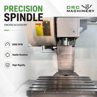 Centro de Mecanizado Vertical VMC855 para Mecanizado de Moldes y Piezas de Automóviles, Fresadora CNC de 1000x550mm BT40