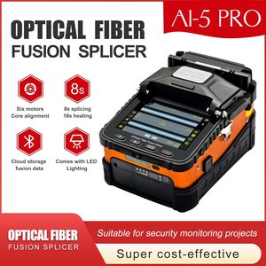 ZHUOSHI Fiber Optical Fusion Splicer AI-5A Core Alignment <b>Machine</b> 5200mAh Battery Powered for Telecom Repair - Product Image 4