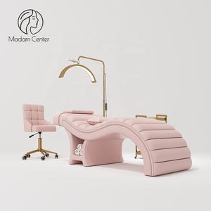 Madamcenter Luxe Wimperschuim Spa <span class=keywords><strong>Beauty</strong></span> <span class=keywords><strong>Bed</strong></span> Gebogen Topper Schoonheidssalon Lash Matrasbed Camilla Para Pestas Lash <span class=keywords><strong>Bed</strong></span> - Product Image 1