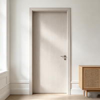 Porte intérieure moderne en bois stratifié, isolation phonique 30 dB, surface durable, certifiée CE pour immeubles d'appartements