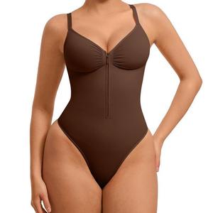Mono de una pieza sin costuras con cuello en forma de corazón de durazno, transpirable y cómodo, para mujer, venta al por mayor, éxito en TikTok - Product Image 5