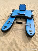 Vélo d'eau gonflable de couleur bleue de 9 pieds nouveau design bateau de pêche avec siège