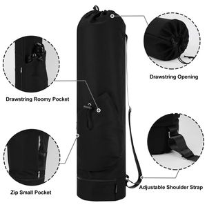 Sac de yoga Wu vert clair grande capacité, sac de sport à bandoulière pour la gym et l'intérieur - Product Image 4