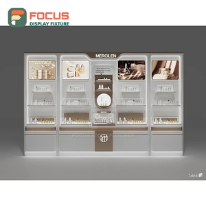 Vitrina de Vidrio Templado para Tienda Minorista Contemporánea, Solución Llave en Mano, Diseño de Tienda de Belleza - Product Image 2