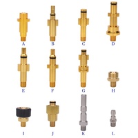 Adaptateur de lance à mousse pour nettoyeur haute pression, canon à mousse, buse à mousse, en aluminium et acier inoxydable, raccord mâle 1/4 pouce