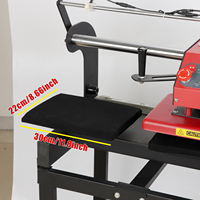 Presse à chaud pneumatique semi-automatique double plateau Image Art RS-P2230 22*30cm avec support pour vêtements d'enfants et étiquettes 220V