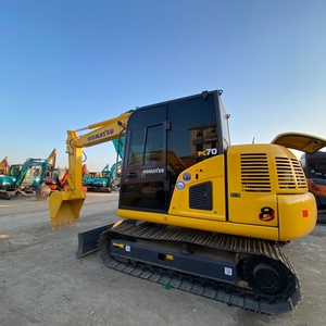 Excavadora Hidráulica Usada Komatsu PC70 de 7 Toneladas Importada con Garantía de Dos Años - Product Image 1