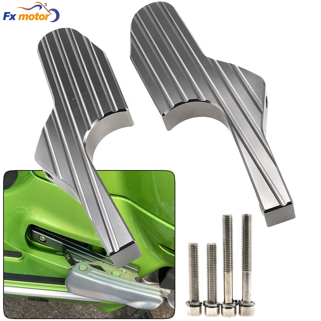 New CNC Aluminum Motorcycle Extended Foot Pedal Alloy for vespa GTS300 GTV125 200 250 300ie Parts