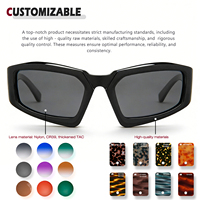 Lunettes de soleil polarisées Benyi de haute qualité, design tendance, logo personnalisé, lunettes en acétate pour hommes et femmes