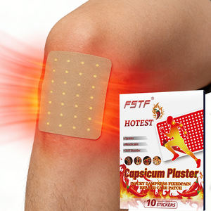 Patchs de massage musculaire à l'extrait de piment très vendus pour le cou, les épaules, la taille, les jambes et les articulations – 10 patchs par articulation pour le soutien musculaire - Product Image 1