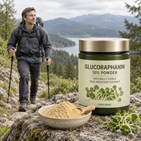 Poudre de Glucoraphanine 10% Naturellement Stable, Qualité Alimentaire, Emballée Sous Vide - Extrait Naturellement Stable et Résistant à la Chaleur