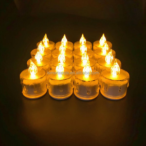 Bougies <span class=keywords><strong>LED</strong></span> sans flamme à piles avec télécommande, 15 couleurs changeantes, programmables DMX, bougies pilier pour la décoration de la maison et des fêtes - Product Image 4