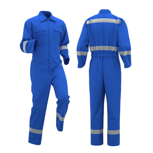 Quần áo bảo hộ lao động, đồ bảo hộ, bộ đồ liền thân cho nam, quần áo bảo hộ, đồng phục bảo hộ, bộ đồ xây dựng, đồ bảo hộ phản quang, đồ bảo hộ điện, may đo theo yêu cầu - Product Image 2