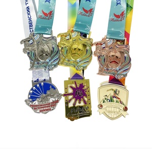 पुरस्कार लेटिन बैले नृत्य पदक 3 डी धातु स्वर्ण रजत कांस्य कविता जिमनास्टिक पदक - Product Image 2