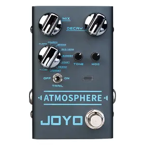 JOYO R 시리즈 R-14 일렉트릭 기타 싱글 피스 이펙터 9 종류의 잔향 음성베이스 송풍관 범용