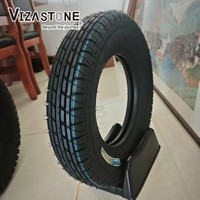 Neumático de Motocicleta Personalizado de Fábrica 400-10 T55, 50% Caucho Natural, Neumático con Tacos de Alta Tracción para Terreno Desértico, Safari y Raid en el Desierto de Gobi
