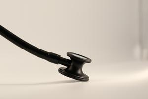 심장학 IV 스테인레스 스틸 블랙 청진기 디럭스 스테인레스 스틸 헤드 소프트 실리콘 이어 팁 청진기 - Product Image 4