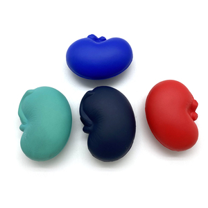 Özel Renkli Reklam Amaçlı İş Hediyesi Yumuşak PU Böbrek Şeklinde Stimüle Edici Organ Oyuncakları Stres Topu Hastane Stres Giderici - Product Image 3