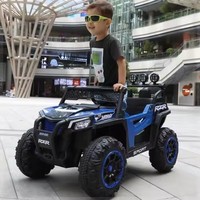 Véhicule électrique pour enfants, véhicule tout-terrain à quatre roues, voiture télécommandée, véhicule tout-terrain à quatre roues, les enfants peuvent s'asseoir dessus