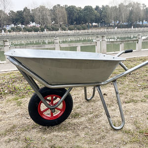 Monocycle épaissi chantier de construction agricole brouette transport léger ordures ménagères chariot chariot de manutention - Product Image 5