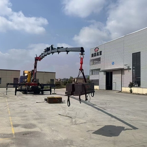 Grúa Montada en Camión de Buena Calidad con Sistema de Frenos de Seguridad y Función de Parada de <span class=keywords><strong>Emergencia</strong></span> - Product Image 1