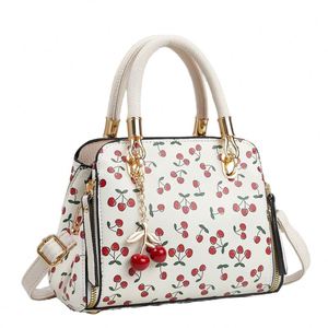 Bolso de Mano de Lujo para Mujer, de un Solo Hombro, Tipo Bandolera, Pequeño, Moderno, de PVC, con Cierre de Cremallera, con Logotipo y Patrón, para Chicas - Product Image 1