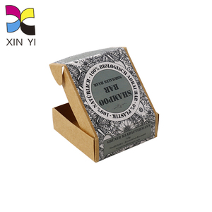 Vente en gros Emballage en carton kraft biodégradable écologique personnalisé Boîtes d'emballage carrées en papier kraft pour savon - Product Image 3