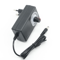 Adaptateur 3-12V 2A pour ventilateur de refroidissement, moteur de perceuse, avec réglage de vitesse, tension multiple, contrôle de luminosité variable, variateur de lumière, alimentation électrique