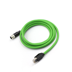 Câble Ethernet industriel KAICAP M12 D-Coded 4 broches mâle vers RJ45 mâle - Product Image 4