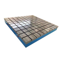 Haoxinran Nouvelle table de soudage 3D industrielle en fonte haute précision avec surface à rainures en T, réglable en hauteur