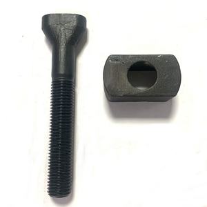 Оптовая продажа, высокопрочные болты и гайки с овальной головкой 8,8 класса черного цвета - Product Image 1