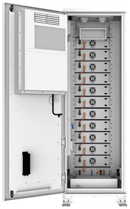 Système de stockage d'énergie solaire extérieur Deye GE-F60 ESS haute tension 61,44 kWh avec batterie LiFePO4 et onduleur hybride 50 kW - Product Image 5