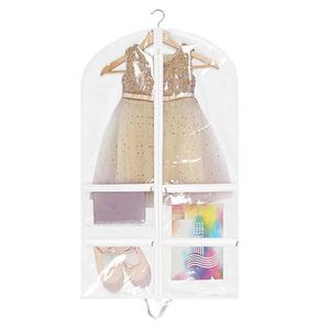 Bolsa de Ropa Plegable Reutilizable de Tela No Tejida con Cierre de Cremallera a Prueba de Polvo para la Protección y Almacenamiento de Ropa Infantil - Product Image 5